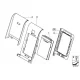 Original BMW Blende Armlehne (52207115864)