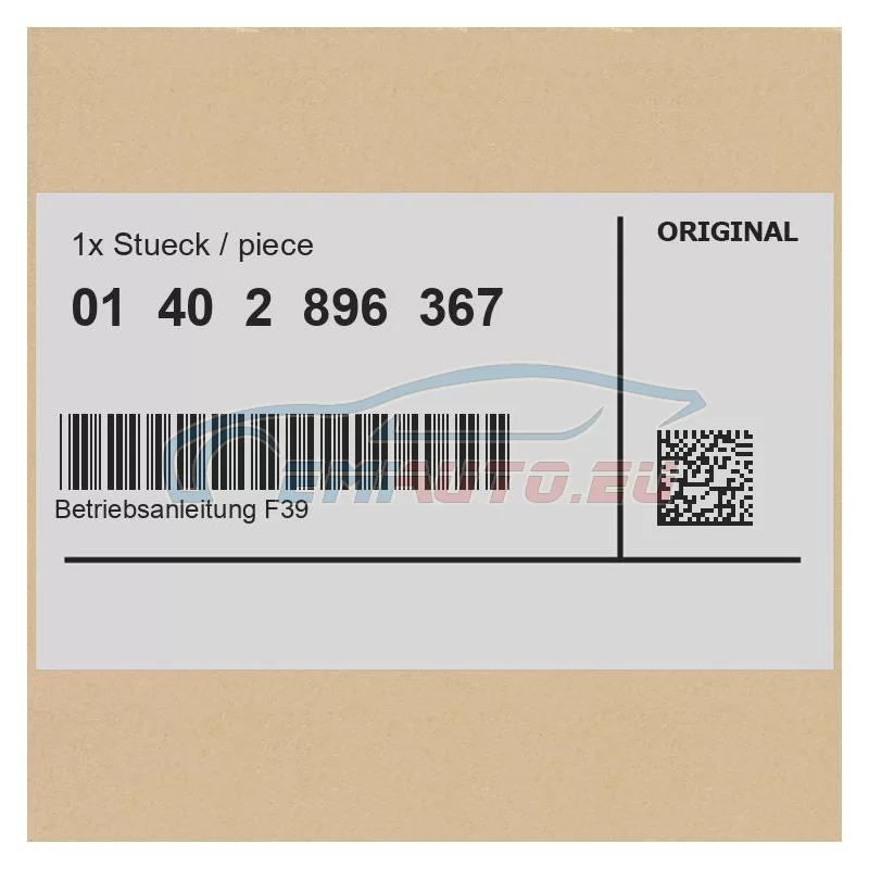Genuine BMW (01402896367)