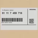 Genuine BMW (51117459718)