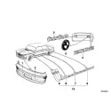 Genuine BMW SET DECORATING STRIPES (51140419863)