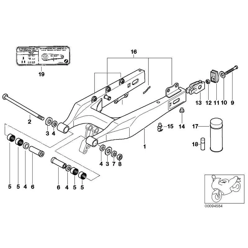 Original BMW Klemme (34322345284)