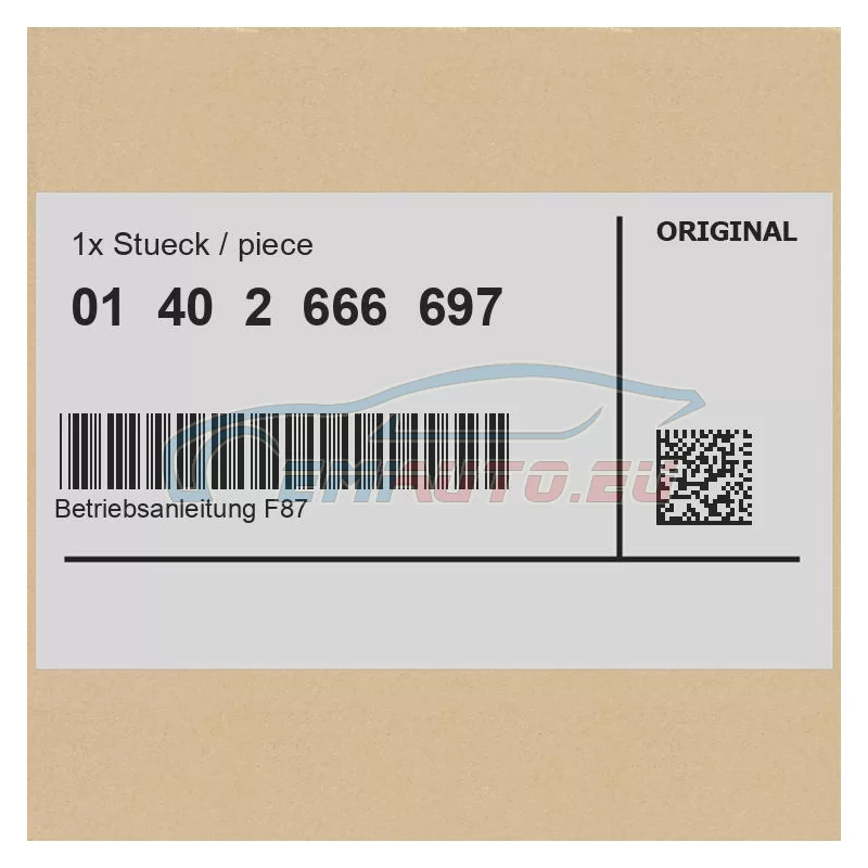 Original BMW (01402666697)