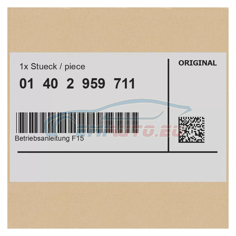 Genuine BMW (01402959711)