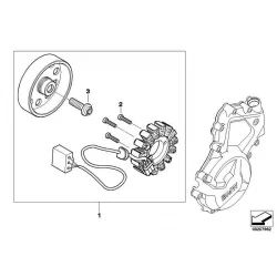 Genuine BMW Alternator (12317718420)