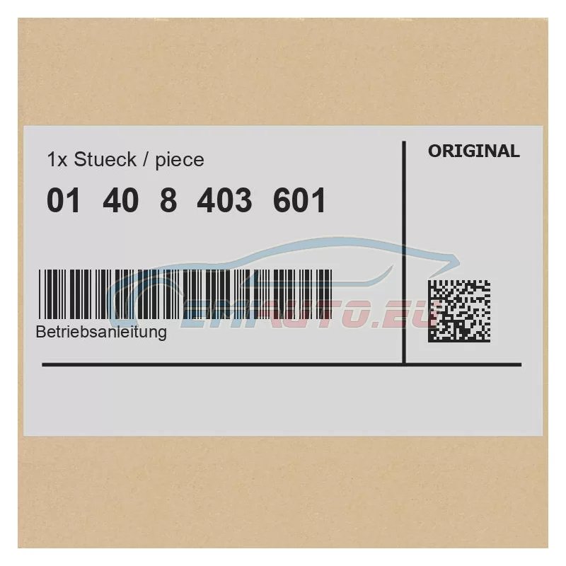 Genuine BMW (01408403601)
