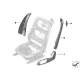 Original BMW Blende Lehne aussen links (52107982293)