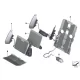 Genuine BMW Backrest width adjustment (52107473988)