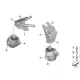 Genuine BMW Engine mount, right (22116877660)