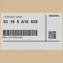 Оригинал BMW (83195A16639)