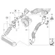 Genuine BMW Connection pipe (11657804640)
