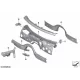 Genuine BMW Left engine compartment partition (41007486645)