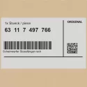 Genuine BMW (63117497766)