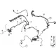 Genuine BMW wiring harness, engine trans. module (12537615895)