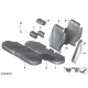 Original BMW Bezug Basis Lehne Leder rechts (52207353380)