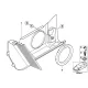 Genuine BMW LOCKING BUTTON (51438399616)
