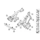 Genuine BMW Plug-in nut (63127694805)