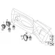 Genuine Mini Mid-range speaker, stereo (65133428196)