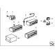Genuine BMW Sensor outdoor temperature (65811383204)