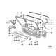 Original BMW Kabelführung links (61138359364)
