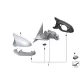 Genuine BMW Supporting ring left (51168059549)