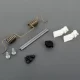 Genuine BMW Set, retaining elements, centre armrest (51169252682)