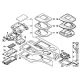 Genuine BMW Front insert (51167034087)