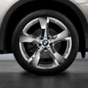 Genuine BMW Light alloy rim, chromium-plated (36116787638)