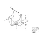 Genuine BMW Bracket CD-changer (65128378545)
