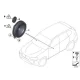 Genuine BMW Tweeter (65139277836)