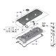 Genuine BMW Bracket, lambda plug (12527830759)