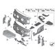 Genuine BMW Spring nut (22326790073)