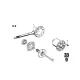 Original BMW Sicherungsschraube (33331119171)