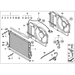 Genuine Mini Radiator (17117570489)