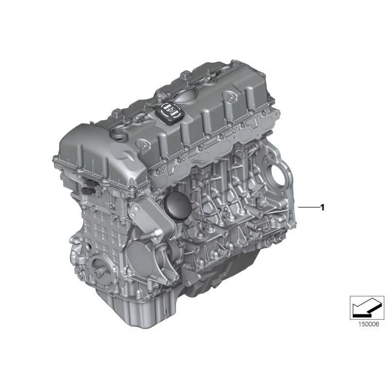 Genuine BMW Short Engine (11002286625)