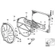 Genuine BMW Intermediate ring (64548391748)