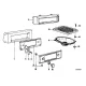 Genuine BMW Carrier (65111363445)