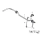 Original BMW Haltebügel Stabilisator (33506861149)