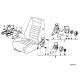 Genuine BMW Covering upper outer left (52101877057)