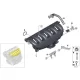 Genuine BMW Bracket, cable harness (11617560184)