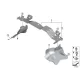 Genuine BMW Threaded bolt (13717577474)