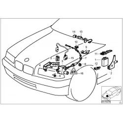 Genuine BMW CONTROL UNIT F CRUISE CONTROL, UNCODED (65718375498)