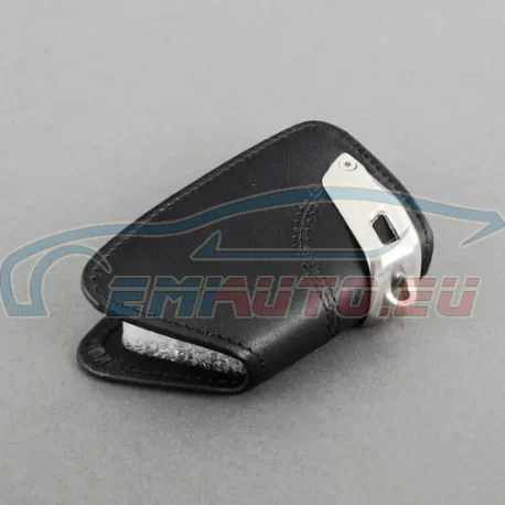 Genuine BMW 82-29-2-344-033  Leather Key Case with Stainless