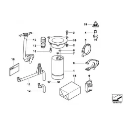 Genuine BMW Pressure sensor (64539181464)
