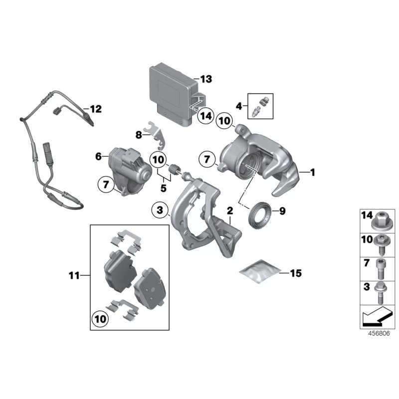 Original BMW Steuergerät EMF (34436863277)