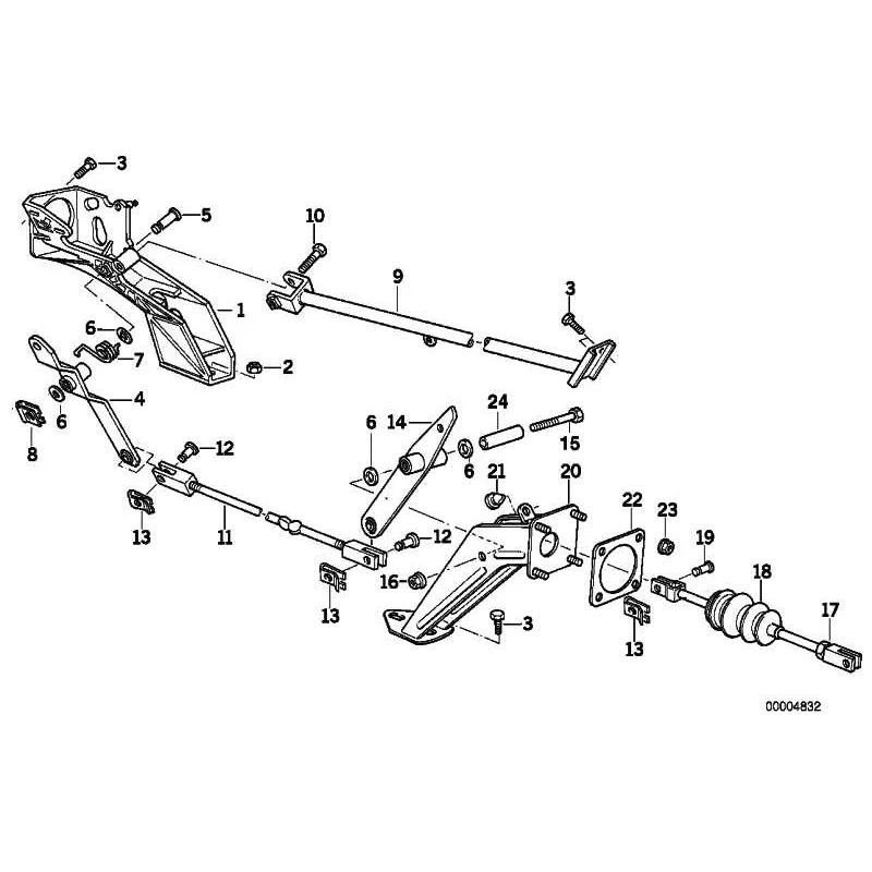 Original BMW Lagerbock (35211161303)