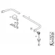 Original BMW Haltebügel Stabilisator links (33556761729)