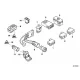 Genuine BMW Socket mount (61346843098)