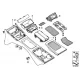 Genuine BMW Insert velour (51166963908)
