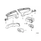 Genuine BMW Heater duct left (64228119165)