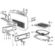 Genuine BMW Bracket rear (65111363622)